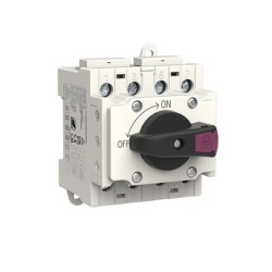 Comutator izolator DC fotovoltaic STVP-40X4B, 4 Poli, 32A, 1200V DC, pentru panouri solare PV